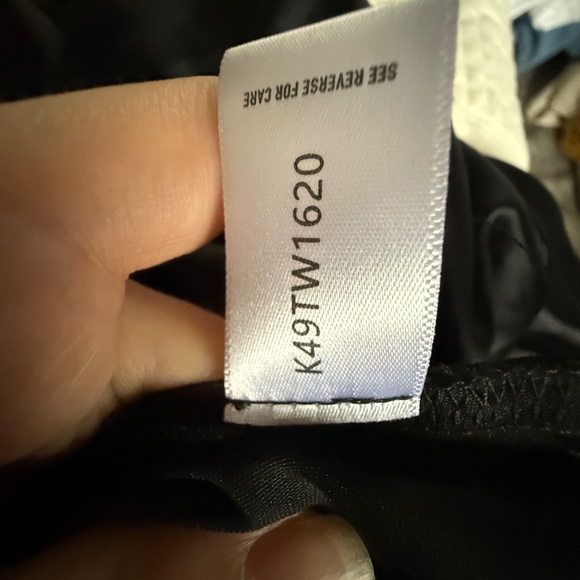 Anthropologie | Bishop + Young Black Satin Twist Front Top | Small - Picture 6 of 8